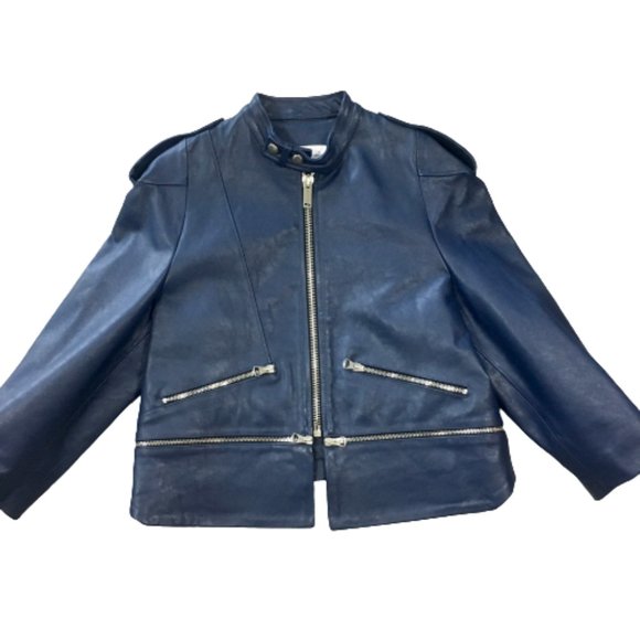 Golden Goose Leather Jacket - Like NEW - Picture 1 of 13